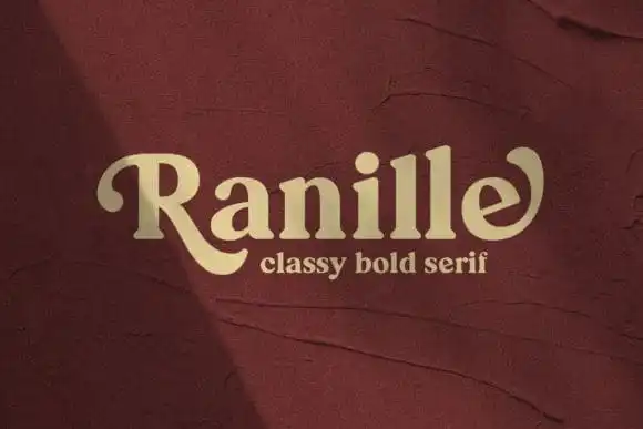 Ranille Serif Font