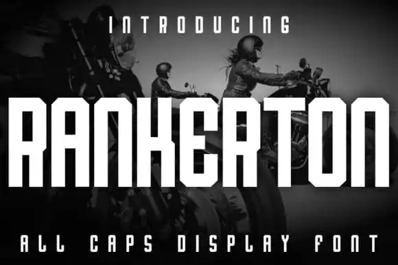 Rankerton Display Font