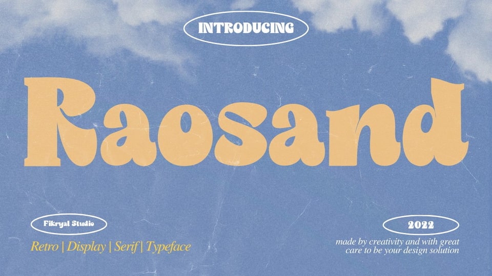 Raosand Font › Fontesk