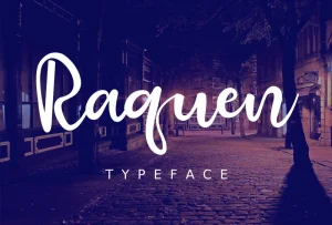 Raquen Script Font