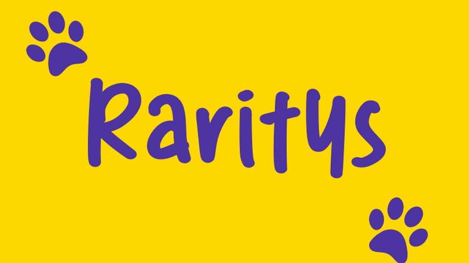 Raritys Font › Fontesk