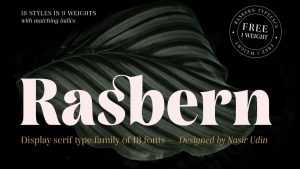 Rasbern Font › Fontesk