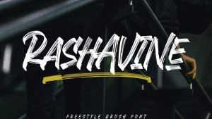 Rashavine Street Font › Fontesk