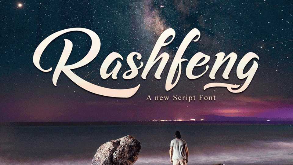 Rashfeng Script Font › Fontesk