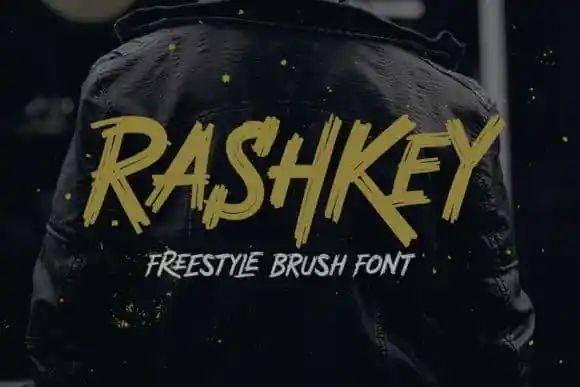 Rashkey Brush Font