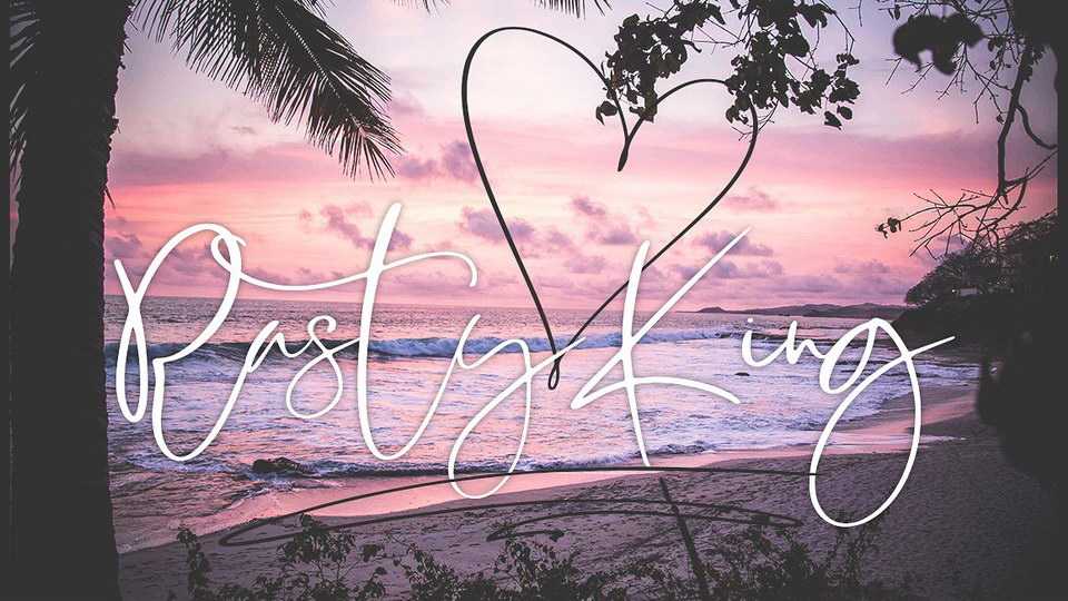 Rasty King Script Font › Fontesk