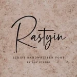 Rastyin Handwritten Font