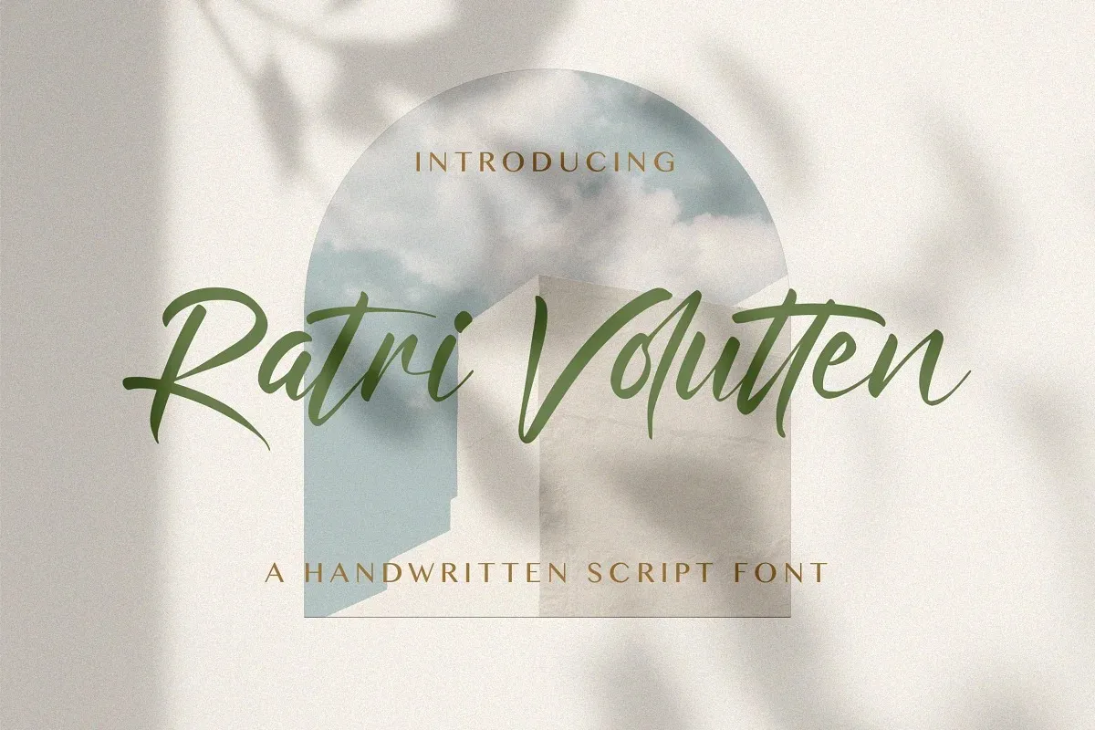Ratri Volutten Font