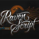 Raven Script Font