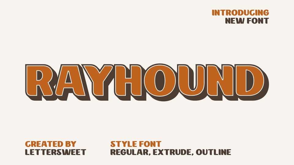 Rayhound Font › Fontesk