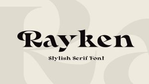 Rayken Font › Fontesk
