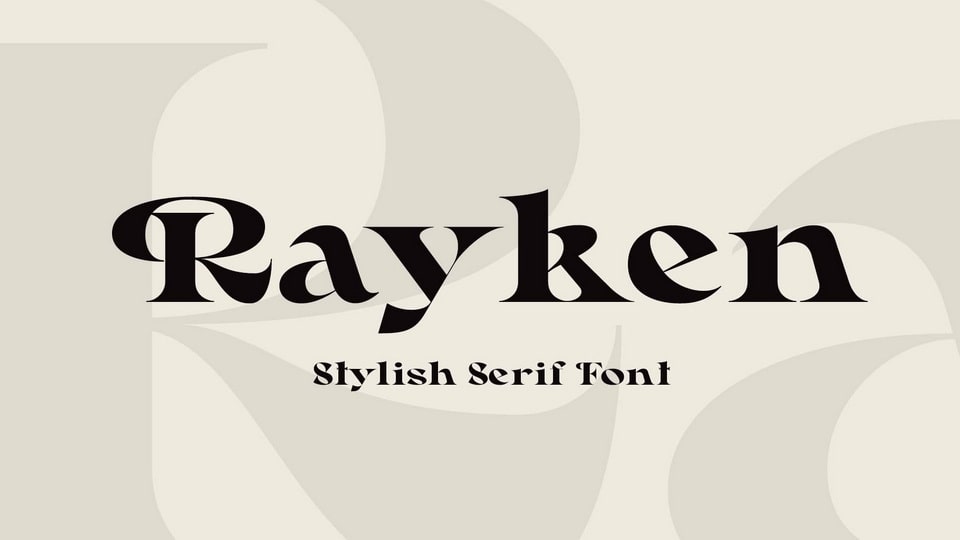 Rayken Font › Fontesk