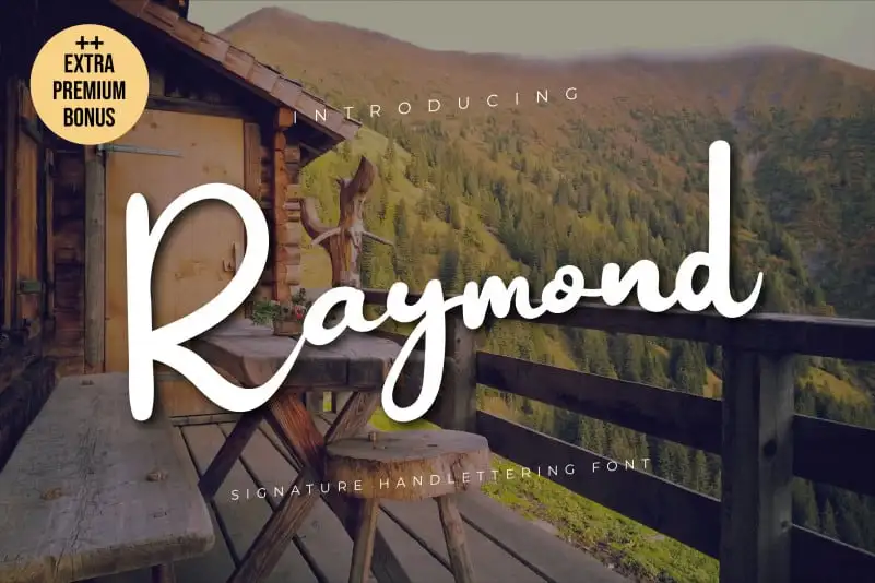 Raymond Script Font