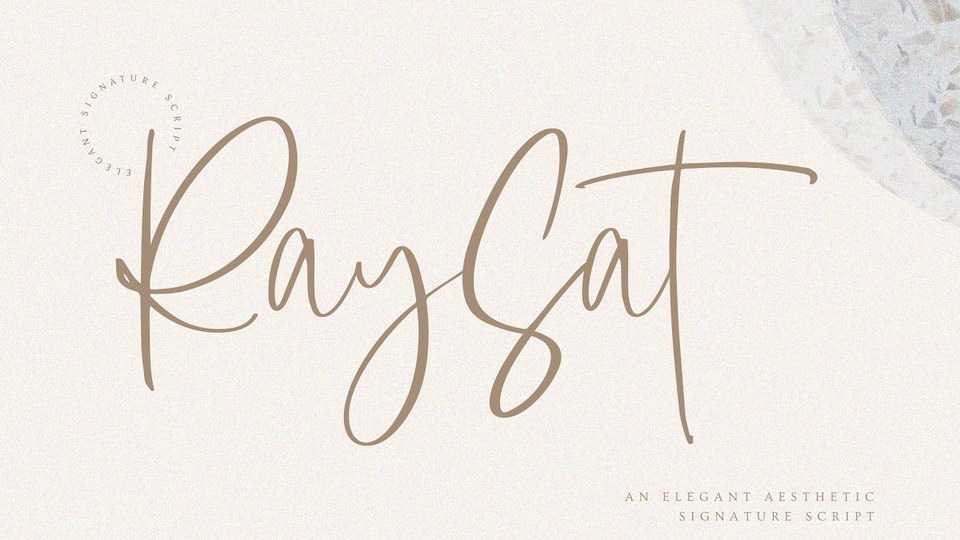 Raysat Script Font › Fontesk