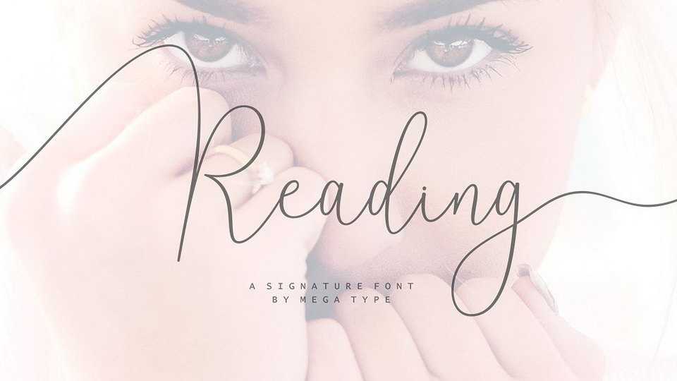 Reading Script Font › Fontesk