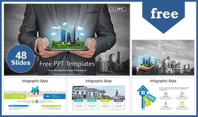 Real Estate Business PowerPoint Templates