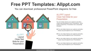 Real Estate Comparison PPT Diagram
