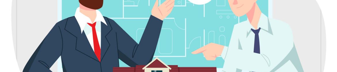 Real Estate Development Vector Illustration (AI)