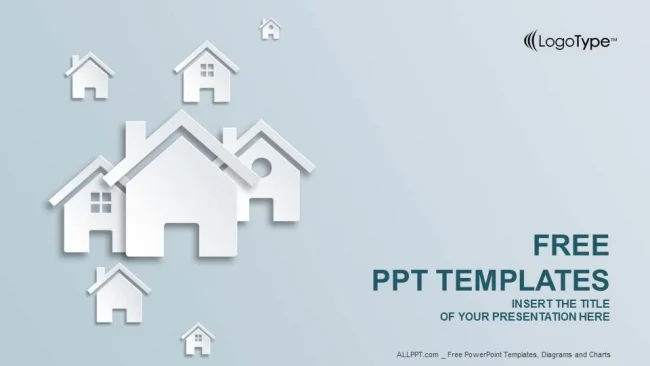 Real Estate Icon PowerPoint Templates