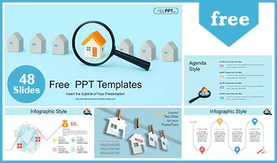 Real Estate Market Insights PowerPoint Templates