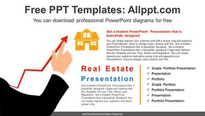 Real Estate Market PowerPoint Diagram