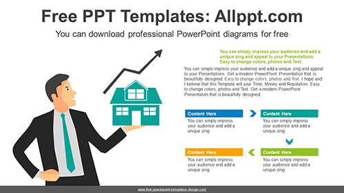 Real Estate Rise PowerPoint Diagram