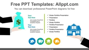 Real Estate Sales PowerPoint Diagram