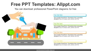 Real Estate Sales PowerPoint Diagram Template