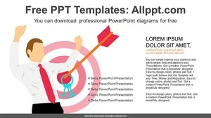 Real Estate Target PowerPoint Diagram