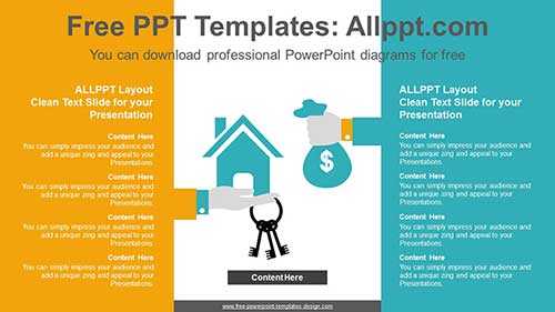 Real Estate Trading PowerPoint Diagram