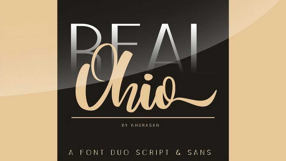Real Ohio Script › Fontesk