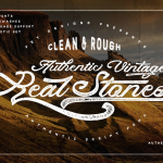 Real Stones Script Font
