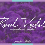 Real Violet Handwritten Font