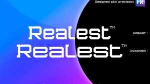 Realest™ Extended Font › Fontesk