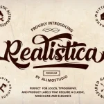 Realistica Script Font
