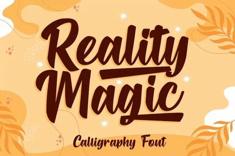 Reality Magic Font
