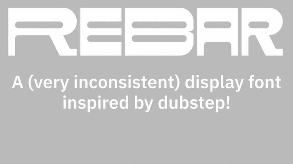 Rebar Font › Fontesk