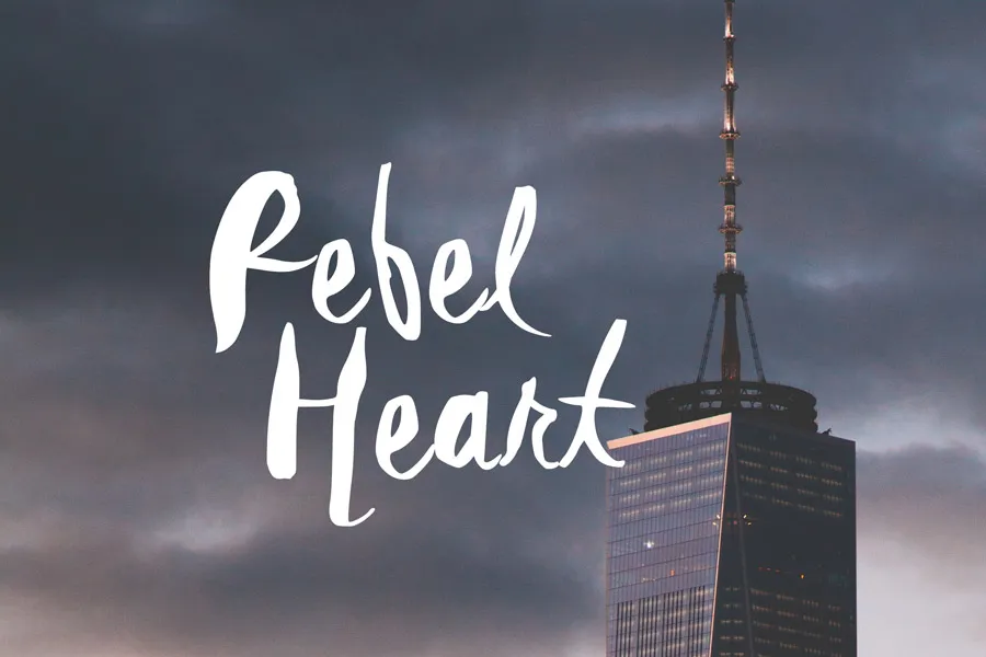 Rebel Heart Font