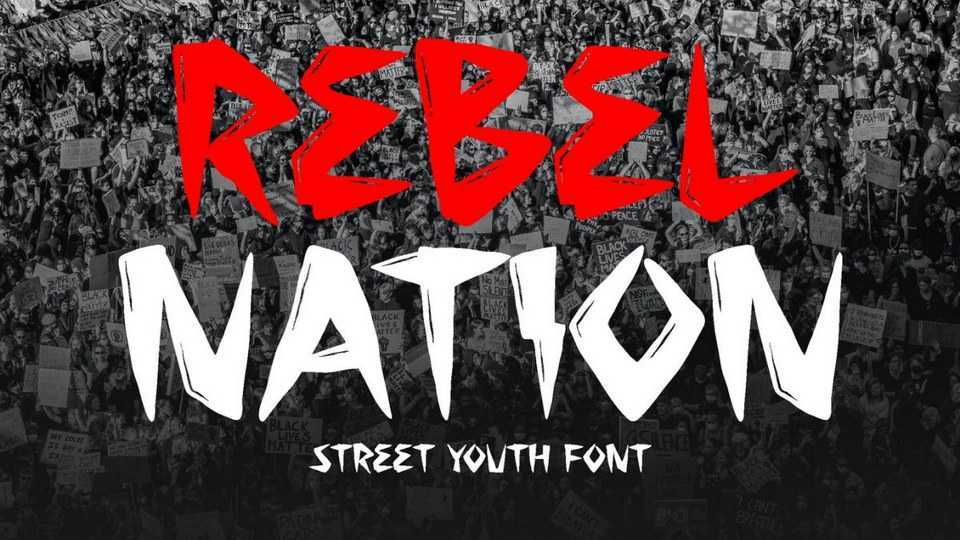 Rebel Nation Font › Fontesk