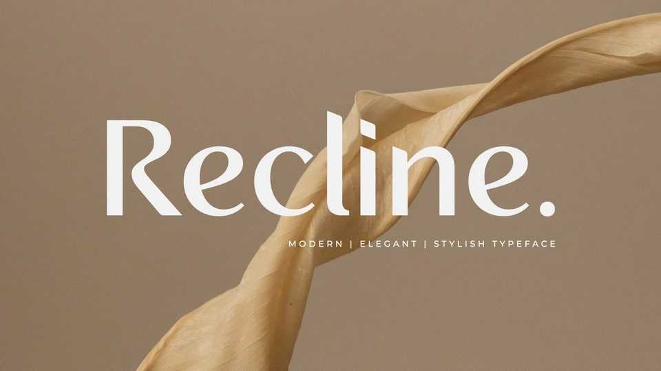 Recline Font › Fontesk