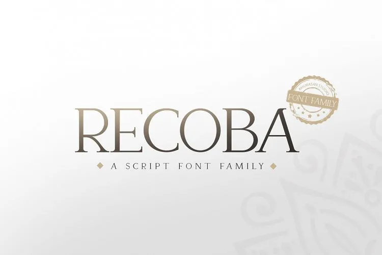 Recoba Font Family