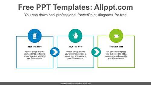 Rectangle Banner Progress PPT Diagram