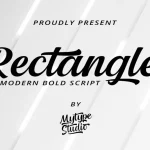 Rectangle Font