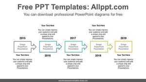 Rectangular Arrow PowerPoint Diagram