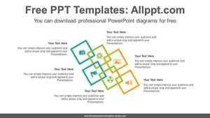 Rectangular Chain PowerPoint Diagram