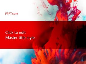 Red Background PowerPoint Template