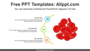 Red Blood Cells PowerPoint Diagram Template
