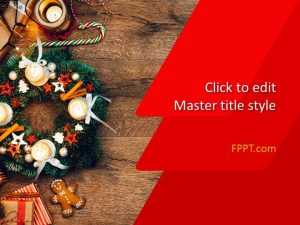 Red Christmas PowerPoint Template