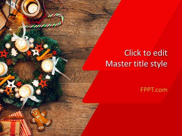 Red Christmas PowerPoint Template