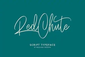 Red Chute Handwritten Font